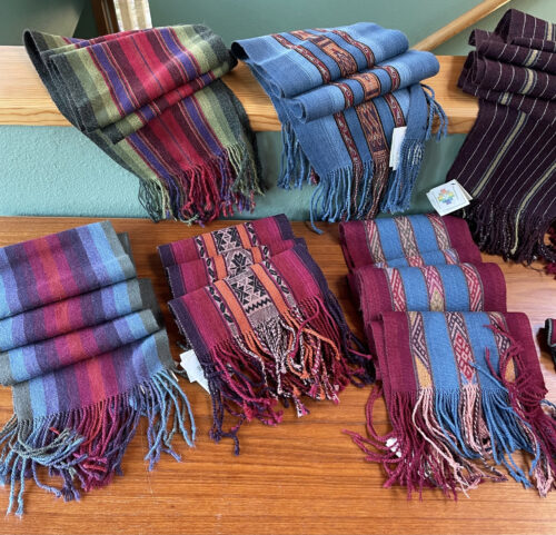 HOLIDAY SALE -- Handwoven Peruvian Scarves