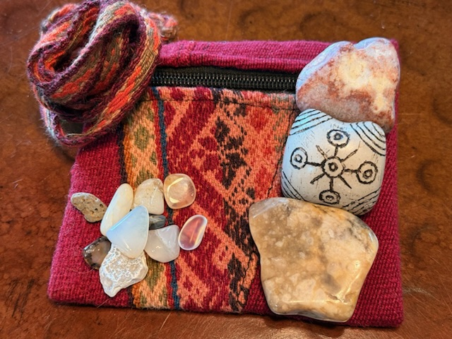 Woven Bag of the Five Pointed Chumpi Stone - Image 4