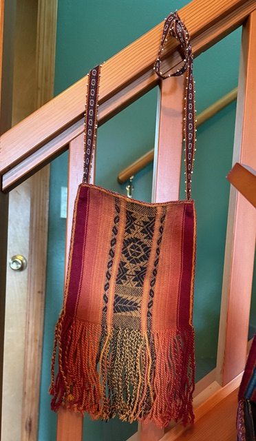 Peruvian Woven Shoulder bag created by Ylla