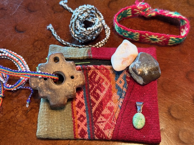 Clay Chacana Treasure Pouch