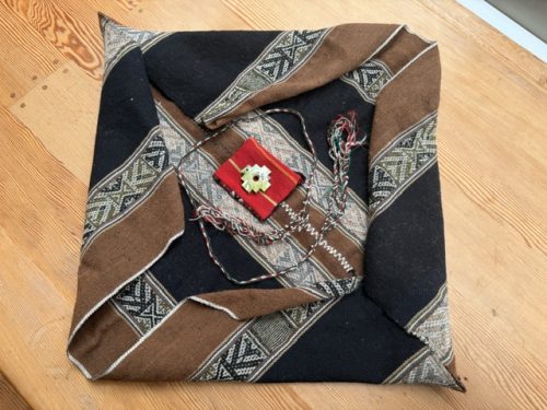 Energy Bundle - Natural Q’ero Mestana with Chakana Pendant